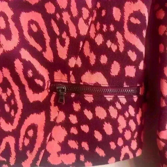 GAP Jacket Women’s Leopard Jacket, Sassy Pink - Picture 7 of 10